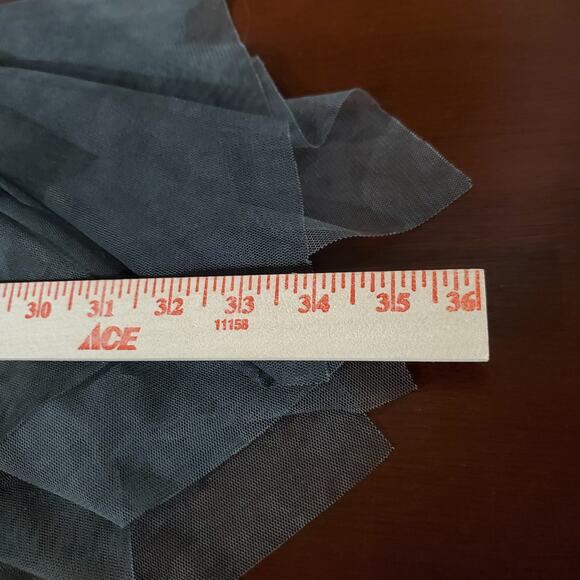 Liqui NWT Tiered Mesh Layered Skirt Italy S Dark Fairy Grunge Whimsigoth Witchy - Picture 10 of 10